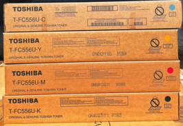 Genuine Toshiba T-FC556U Toner Set Cmyk - $660.00