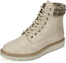 Cliffs by White Mountain Womens Kudrow Lace-Up Ankle Boot Color Sand Size 6.5M - £41.16 GBP