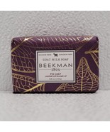 Beekman 1802 Fig Leaf Lavender Oil Palm Size Bar Soap 3.5oz Goat Milk - NEW - £7.70 GBP