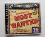 Karaoke&#39;s Most Wanted: 16 Tracks (CD+G, 2003) - $9.89