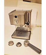 Breville Cafe Roma Espresso Machine Brushed Stainless Steel Coffee ESP8X... - $71.61