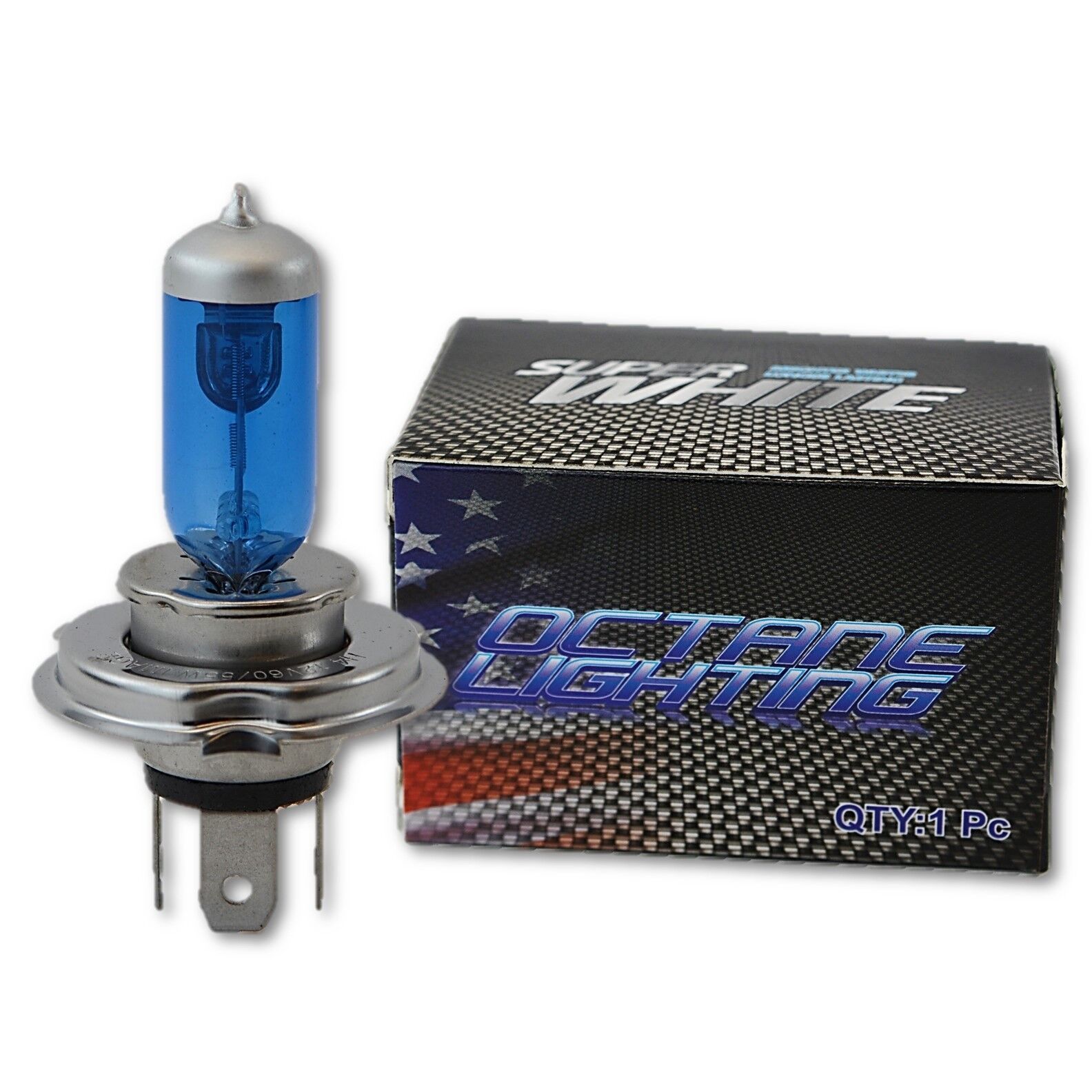 H4 9003 Halogen Xenon Headlight Headlamp Super White Bulb 60/55W Motorcy... - $1.95