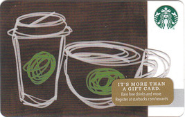 Starbucks 2016 Paper Or Ceramic Collectible Gift Card New No Value - £2.35 GBP