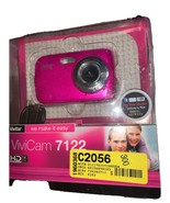 Vivitar ViviCam 7122 7.1MP Digital Camera - Red - $398.70 MXN