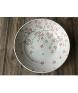 Large 11.5&quot; Japanese Pottery Cherry Blossom with Light Speckle Serving B... - $609.58 MXN