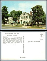 NEW JERSEY Postcard - Chatham, The William Pitt Inn, Colonial Village S3 - £3.09 GBP