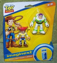 Fisher Price Imaginext Toy Story Jessie &amp; Buzz Lightyear Set New - £8.02 GBP