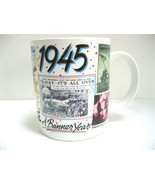 Tootsie Roll Nostalgia Coffee Mug 1945 White 3 cent stamp National Velve... - £10.25 GBP