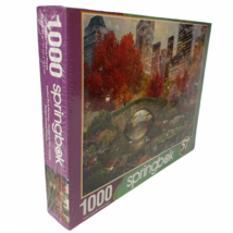 Springbok Central Park Paradise 1000 Piece Jigsaw Puzzle New In Sealed Box - £16.54 GBP