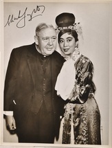 Charles Laughton - Checkmate Signed Photo - Terror From The East w/coa - £461.39 GBP