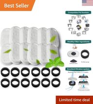 Cat Water Fountain Filters,24 Pack Cat Fountain Replacement Filters for ... - $29.93