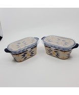 Temp-Tations By Tara Old World Set  of 2 x 12oz mini loaf pans with plas... - €20,41 EUR