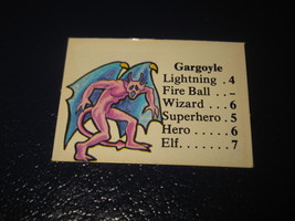 1980 TSR D&amp;D: Dungeon Board Game Piece: Monster 3rd Level - Gargoyle - $1.00