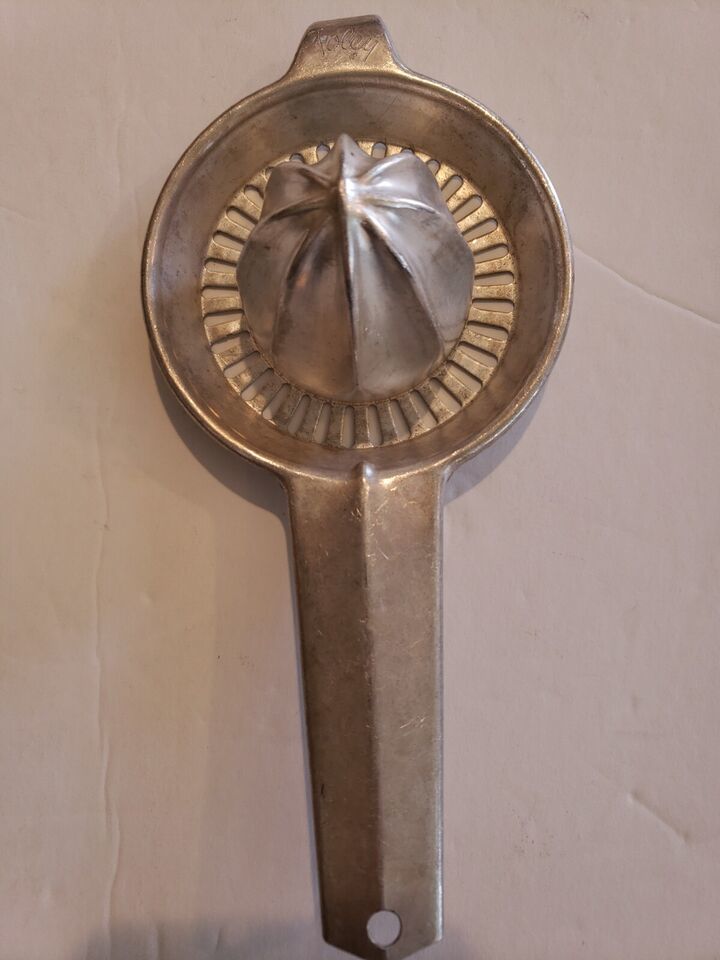 VTG Juicer Reamer Barware FOLEY Aluminum  Citrus Squeezer Cocktail Handheld - $9.43