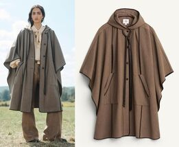 $359 ZARA LIMITED EDITION OVERSIZED WOOL CAPE- M-L - $549.00