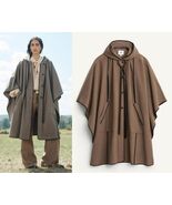 $359 ZARA LIMITED EDITION OVERSIZED WOOL CAPE- M-L - $549.00