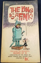 The King is a Fink! Johnny Hart Brant Parker Fawcett Gold Medal (1969) Book - £3.16 GBP