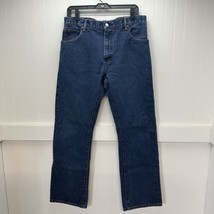 Levis 517 Jeans Mens 33x31 Blue Bootcut Denim 100% Cotton Cowboy Tag34x32 - $19.99