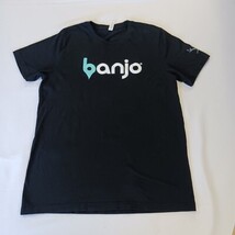 Banjo Park City Utah Men's Black Cotton Graphic T-Shirt Short Sleeve Size Large image 10