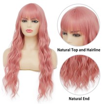 Wig Long Wavy Headband Wigs for Women  Syntheitic Wig  - €29,72 EUR