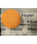 NEW Alliance 5&quot; Orange Medium Concrete Pump Clean Out Sponge Ball - $279.15 MXN