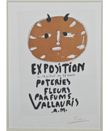 &quot;Poteries, Fleurs, Parfums, Vallauris&quot; by Picasso Signed Lithograph 10&quot;x7&quot; - €1.701,59 EUR