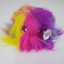 Squeezamals Plush Pet Series 2 Fuzzy Fur Ball Neon Rainbow Grape Scented - £2.21 GBP