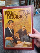Vintage Executive Decision Bookshelf Game 3M - $24.74