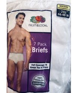 Fruit of the Loom 7 Pack White Briefs. - $751.56 MXN