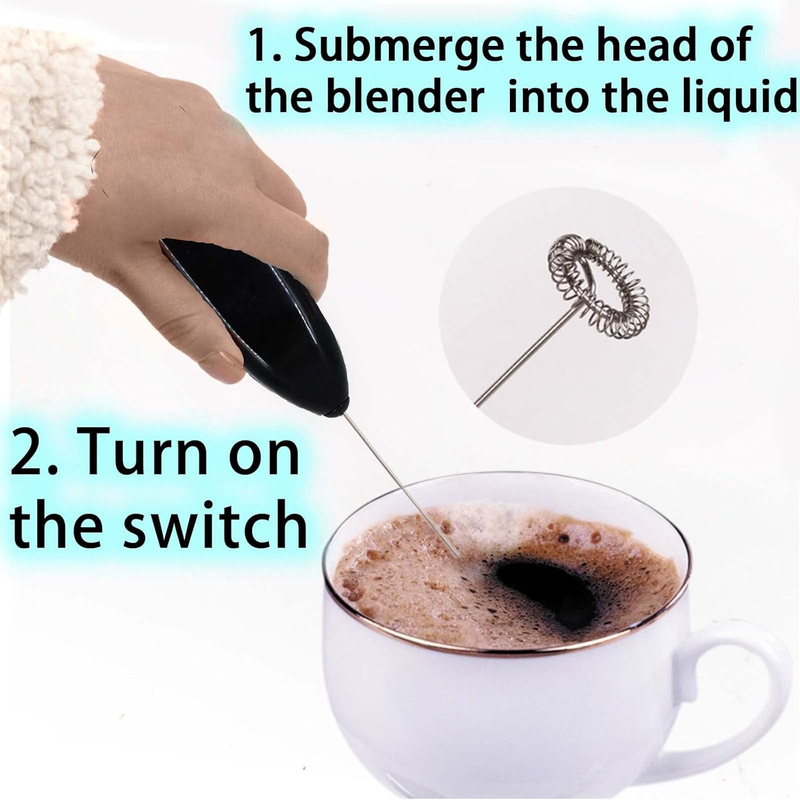 Multi-Purpose Hand Blender, Immersion Electric Milk Frother, 304 Stainless Steel Item image 5
