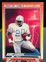 1990 Score - #325 Barry Sanders Ground Force Detroit Lions One Of The Best - £1.56 GBP