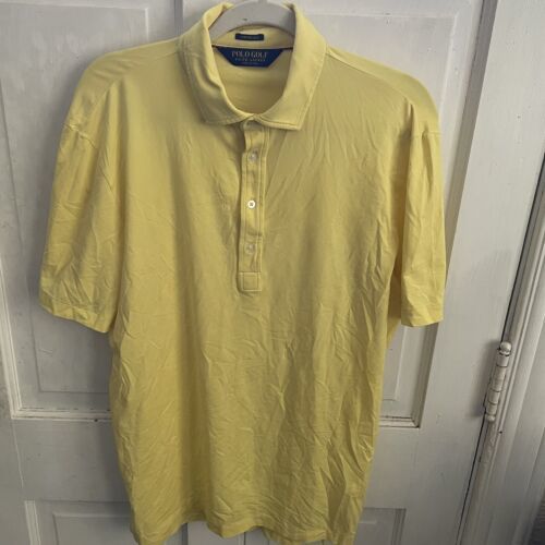 Primary image for Polo Golf Ralph Lauren Used Men's Size M Stretch Lisle Polo Shirt $89.50