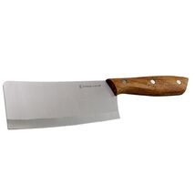 Gibson Home Seward 6 inch Stainless Steel Cleaver with Wooden Handle - $42.70