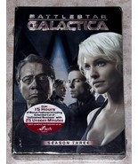 Battlestar Galactica - Season 3 (DVD, 2008, 6-Disc Set) New Sealed - $9.89