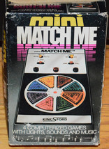 1980 Mini Match Me Electronic Hand-held Computer Game by Kingsford Works... - $45.00