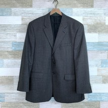 LRL Ralph Lauren Sport Coat Jacket Gray Brown Houndstooth Wool Mens Size 44R - £47.30 GBP