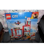 LEGO City Fire Station 60215 Building Kit, 2019 (509 Pieces) NEW - £100.45 GBP