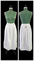 Vintage Victoria Falls Trading Company by Vue Western White Safari Skirt   - $891.38 MXN