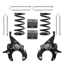 5&quot; / 4&quot; Drop Lowering Kit w/ Spindles For Chevrolet S10 GMC S15 V6 2WD 1... - $524.65