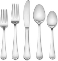 HAMPTON FORGE Victoria 18/10 Mirror Finish Flatware Set, 58 Piece NEW - $39.99