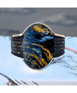 Natural Pietersite Ring, 925 Sterling Silver, Statement Ring, Mens Signe... - £85.26 GBP