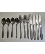 11 Vintage Stainless Steel Korea Silverware Flatware Forks Teaspoons Knives - $357.51 MXN