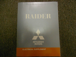 2008 MITSUBISHI Raider Electrical Supplement Service Repair Shop Manual ... - £17.80 GBP