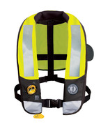Mustang HIT High Visibility Inflatable PFD - Fluorescent Yellow/Green - ... - £324.60 GBP