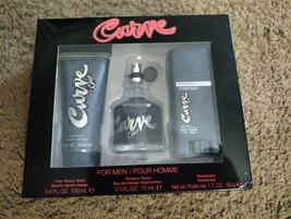 Curve Crush by Liz Claiborne for Men - 3 Pc Gift Set 2.5oz EDC Spray &amp; More - £20.54 GBP