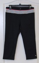 Lukka Active Capri Legging Black/Light Heather Women&#39;s Sz S-M NWT Great ... - $16.02