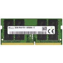 Hynix 32GB DDR4 3200MHZ PC4-25600 Sodimm 260-Pin 2Rx8 Laptop Memoria RAM 1x 32G - $124.06