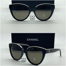 NIB Chanel 5414 Butterfly Black/Beige Acetate Frame with Gray Lenses – 1... - $289.10
