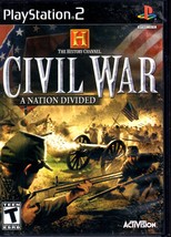 PlayStation 2 -  Civil War -The History Channel - Civil War A Nation Divided - £6.39 GBP