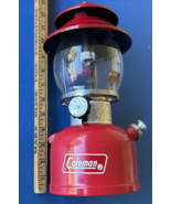 VINTAGE COLEMAN 200A RED SINGLE MANTLE LANTERN-may 1979- - $173.66 CAD